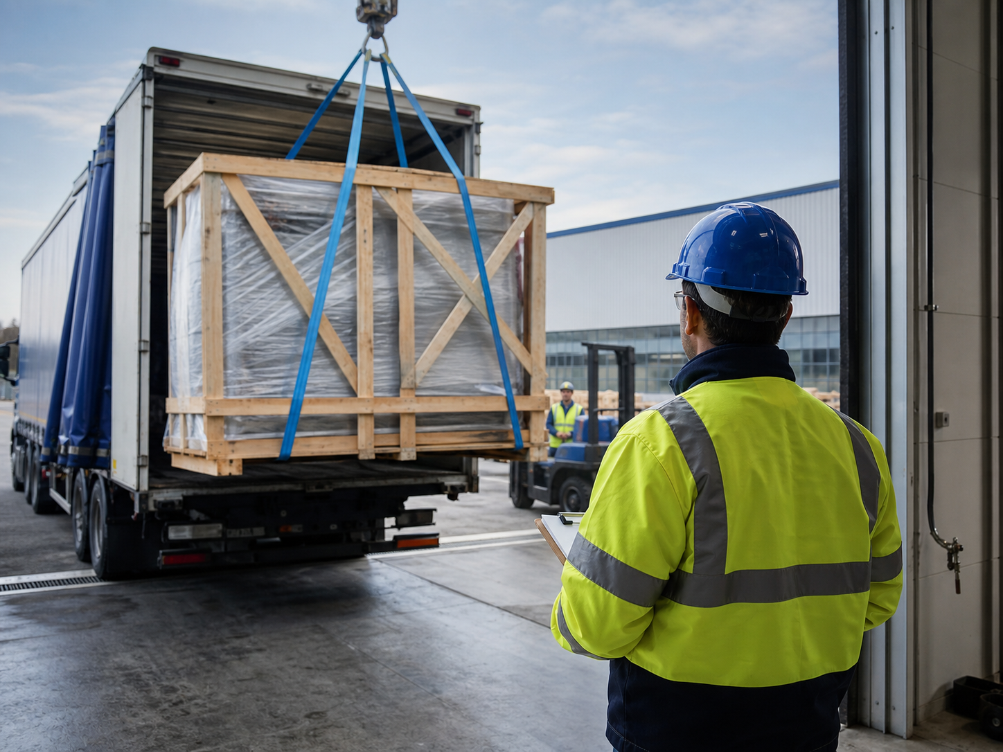 Deliver stage of the import process